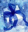 Cadeau bleu